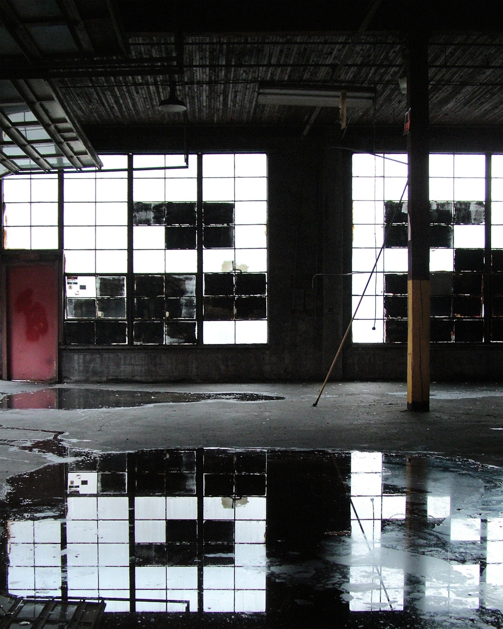 Abandoned parking garage by Pikes Place Market in Seattle Washington