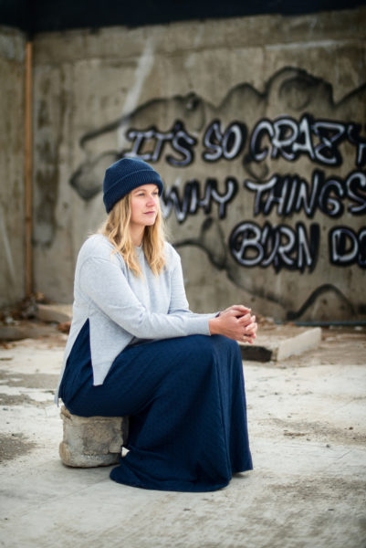 Portrait of Brittany Cupp in Durango Colorado