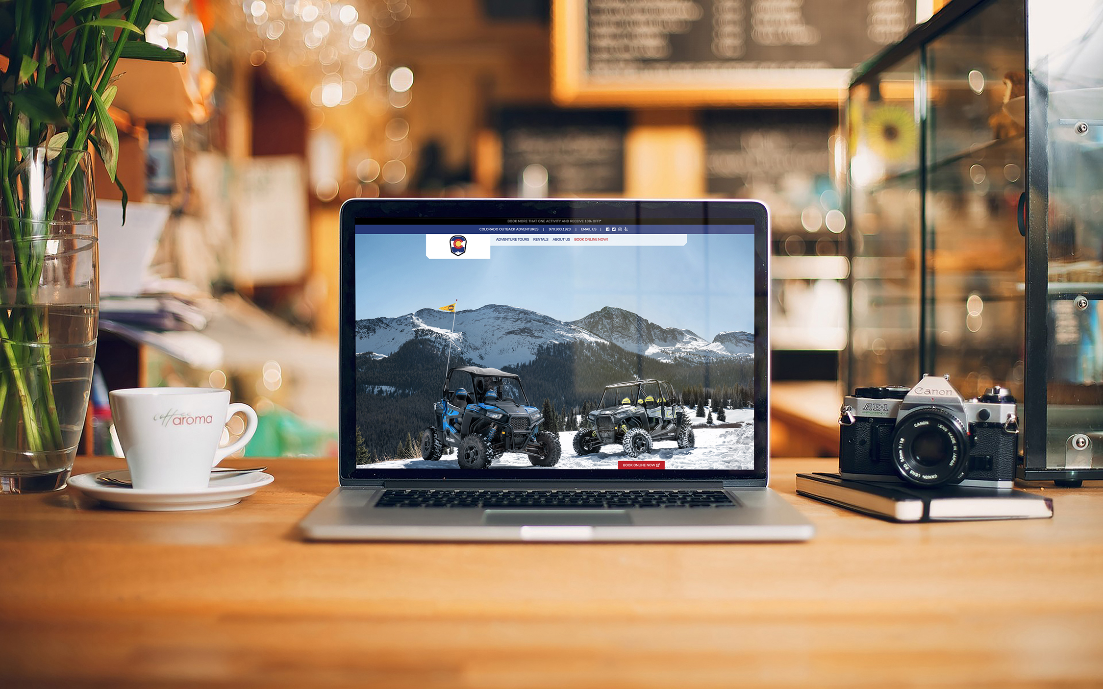 Website Design & Development: Colorado Outback Adventures